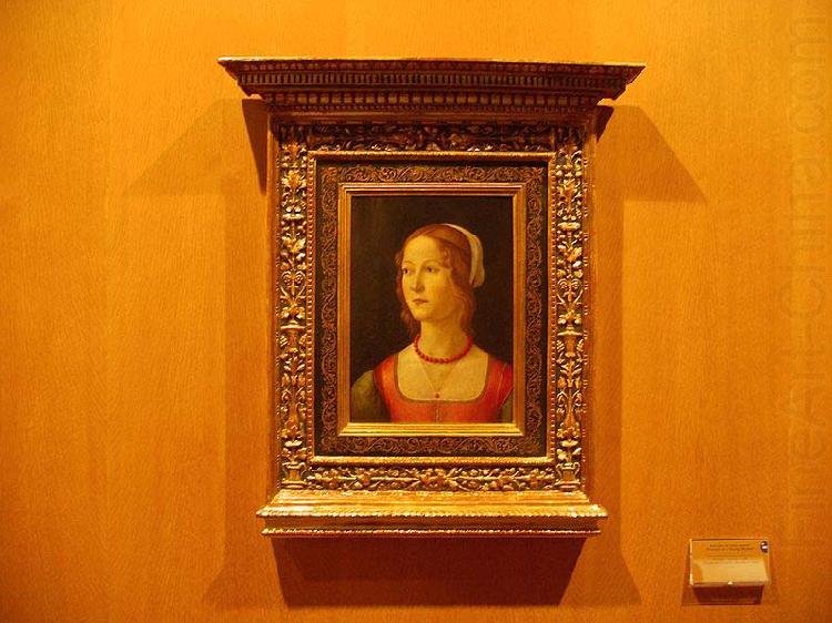 Domenico Ghirlandaio Portrait of a Young Woman china oil painting image